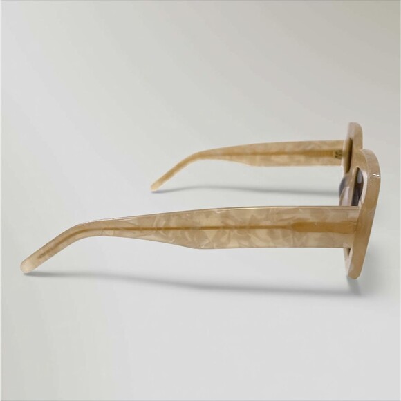 BANBE Eyewear The Kendall Sunglasses Pearl Designed In Australia Square Trendy - Picture 3 of 10